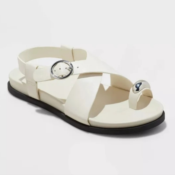 a new day Shoes - A New Day Penelope Sandals In Bone Size Women's 9.5